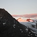 <b>1° agosto 2010, ore 6:10, i primi raggi di sole illuminano il Blinnenhorn (3374 m)</b>.