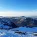Blick ins hügelige Appenzellerland - die Hundwiler Höchi ist schon fast wieder schneefrei...