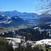 die Aussicht vom Hochhamm zu Alpstein ist fantastisch