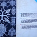 Ricami fatti con il tombolo? No, meraviglie della Natura <br />Cartello informativo in Valle Thuras, discesa dal Monte Terra Nera (Ago'20)