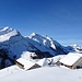die Alphütten der Jänzimatt vor dem höchsten Luzerner