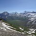 Ausblick zur von hohen Gipfeln umrahmten Engstligenalp