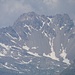 Monte Pisonet und Cima Nebbia im Zoom; ich bestieg sie 9 Tage zuvor