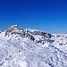 Gipfel mit Ausblick auf Grosser Turm, Sulzfluh, Wiss Platta und Schijenflue