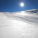 <b>Punto al crinale che divide la Valle d’Avers dalla valle di Bivio (Val Sursette) per poter scattare alcune foto. Il paesaggio è incantevole e l’aria limpida lo rende ancora più bello.</b>