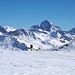 <b>Il Piz Julier (3380 m) domina la scena.</b>