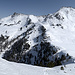 Die Abstiegsroute vom Col de la Brinta nach Le Pichioc fotografiert südlich von La Dzornive.

Ganz links am Horitont die Cret du Midi.

