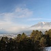Blick hinüber zum Kramermassiv