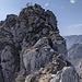 La parte finale della salita alla cima
