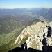 Blick auf die Leutascher Ache und Mittenwald
