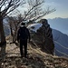 Discesa a ritroso alla Bocchetta di Lierna 1350 mt