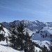 Die Tiroler Berge hinter der Grenze schauen allesamt sehr windgeprägt