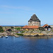 Unterwegs auf Christiansø - Blick hinüber nach Frederiksø, wo der Lille Tårn zu sehen ist.