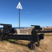 Unterwegs auf Christiansø - Blick über Kanonen an Kongens batteri.