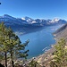 ... wie auch über den Vierwaldstättersee