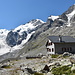 Boval - Hut op 2.495 m. met Piz Bernina