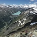 nach dem prächtigen Ausblick zum Stausee wenden wir uns ...