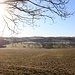 Blick vom Rand des Heidenholzes ins Bahretal