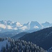 Blick nach Osten zu den Berchtesgadener Alpen