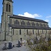 Die sehenswerte Pfarrkirche in Farvagny sprengt das Objektiv meiner Kamera...
