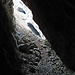 Blick aus einer Höhle im Rotzloch.