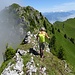 ... nach den geeignetsten Passagen Ausschau haltend