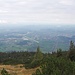 Im Abstieg über den Reitsteig: Blick auf Salzburg