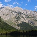 Blick auf das Watzmannmassiv