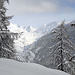 Aussicht auf den Aletschgletscher