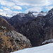 Aussicht in die Berge auf der Ostseite des Verzascatals
