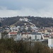 Schöner Blick auf die Altstadt von Passau, im Hintergrund die Innstadt mit Mariahilf