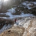 Pista tagliafuoco - altra valanga nel Vallone di S.Martino
