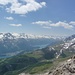 Blick vom Piz Padella zu den Oberengadiner Seen