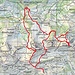 Routenverlauf<br /><br />Quelle: SchweizMobil