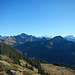 Am Elsakopf öffnet sich wieder der Blick ins Lechquellengebirge