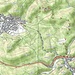 Karte mit der Route (Kartengrundlage: opentopomap.org)