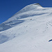 Über den Feegletscher dem Allalinhorn entgegen.