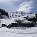 Über der Riesneralm ist der Riesner Krispen zu erkennen.
