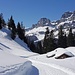 Schlittelpiste bei der Alp Wängi
