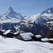 Im Skigebiet angekommen - Alp Tufteren.