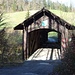 Die historische Holzbrücke Babenwag