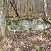 Gebäuderest im Steinbruch