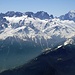 Zoom zum Mont Blanc Massif