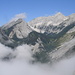 Blick zum Roßkopf, rechts der Große Lafatscher