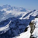 Abbruchkante Glacier des Diablerets und Grand Combin in der Ferne