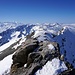 Blick Richtung Mont Blanc