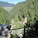 A view back as we are making our way into the valley