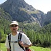 Looking forward to the walk in the gorge which is in sight