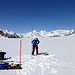 Schneedichte-Messung mit Panorama