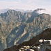 Torent Alto (2950 m) rechts, und Torent Basso (2820 m) links, die höchsten Gipfel in dieser Gegend.